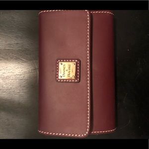 Dooney & Bourke Burgundy Belvedere Small Wallet
